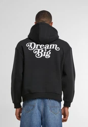 Upscale by Mister Tee Up And Beyond Fluffy Hoody Schwarz/Beige