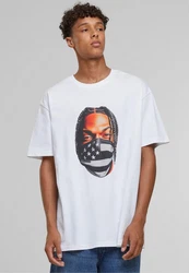 Upscale by Mister Tee Psycho Man Oversize Tee Weiß/Schwarz/Orange