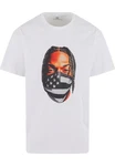 Upscale by Mister Tee Psycho Man Oversize Tee Weiß/Schwarz/Orange