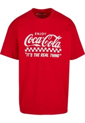 Merchcode T-Shirt Coca Cola Enjoy Coke Oversize Tee Rot