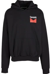 MisterTee Live Bold Oversize Hoody Rot/Schwarz/Orange