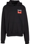 MisterTee Live Bold Oversize Hoody Rot/Schwarz/Orange