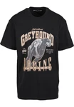 MisterTee T-Shirt Greyhound Racing Oversize Tee Grau/Rot/Schwarz