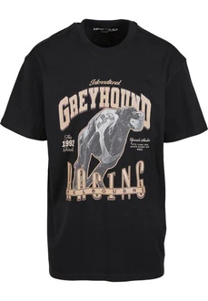 MisterTee T-Shirt Greyhound Racing Oversize Tee Grau/Rot/Schwarz MisterTee T-Shirt Greyhound Racing Oversize Tee Grau/Rot/Schwarz