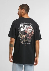 MisterTee T-Shirt Pelea De Gallos Oversize Tee Schwarz/Blau/Hellblau/Grau