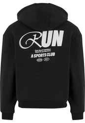 Upscale by Mister Tee Kapuzensweatshirt RUN Sports Club Fluffy Hoody (1-tlg) 