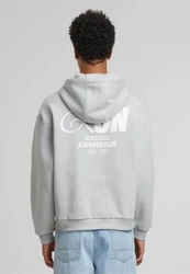 Upscale by Mister Tee Kapuzensweatshirt RUN Sports Club Fluffy Hoody (1-tlg) 