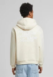 Upscale by Mister Tee In Return Fluffy Hoody Beige/Khaki/Braun/Orange/Gold