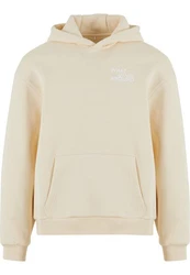 Upscale by Mister Tee In Return Fluffy Hoody Beige/Khaki/Braun/Orange/Gold