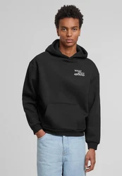 Upscale by Mister Tee In Return Fluffy Hoody Schwarz