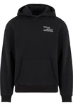 Upscale by Mister Tee In Return Fluffy Hoody Schwarz