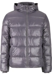 URBAN CLASSICS Winterjacke Recycled Zip Neck Puffer Jacket 