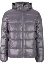 URBAN CLASSICS Winterjacke Recycled Zip Neck Puffer Jacket 