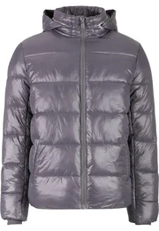 Winterjacke Recycled Zip neck Puffer Jacket (1-St)