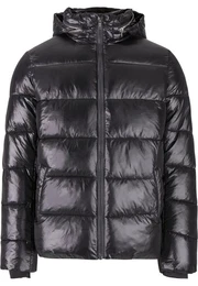 Winterjacke Recycled Zip neck Puffer Jacket (1-St)