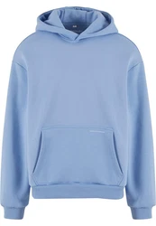 Upscale by Mister Tee Kapuzensweatshirt Faith Is Strength Fluffy Hoody Blau/Hellblau