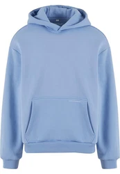 Upscale by Mister Tee Kapuzensweatshirt Faith Is Strength Fluffy Hoody Blau/Hellblau