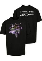 Upscale by Mister Tee Moto GT Tee Rot/Schwarz