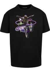Upscale by Mister Tee Moto GT Tee Rot/Schwarz