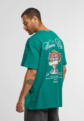 MisterTee T-Shirt Winners Club Oversize Tee Grün/Türkis