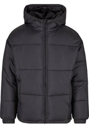 Winterjacke Basic Puffer Jacket With Hood (1-St)