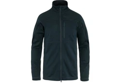 Fjällräven Anorak Abisko Lite Fleece Jacket Herren Dunkelgrün/Dunkelblau/Hellblau