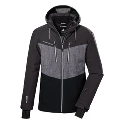 Killtec Skijacke KSW 45 MN SKI JCKT CS Wintersportjacke Schwarz/Dunkelgrau/Grau/Dunkelblau