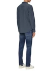 s.Oliver Langarmhemd Regular Fit  Blau/Hellblau/Lila