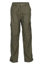 Thermohose 70103 geftterte Winter Freizeit Outdoorhose mit Multitaschen unifarben