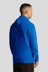 Lyle & Scott Hoodie Pullover royalblau/dunkelgelb/schwarz