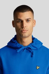 Lyle & Scott Hoodie Pullover royalblau/dunkelgelb/schwarz