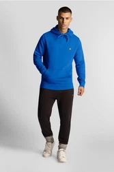 Lyle & Scott Hoodie Pullover royalblau/dunkelgelb/schwarz