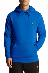Lyle & Scott Hoodie Pullover royalblau/dunkelgelb/schwarz