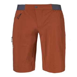 Schöffel Shorts Mellow Trail Orange/Rot/Braun