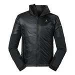 Schöffel Winterjacke M Hybrid Jacket Cima Mede Herren Anorak Grau/Schwarz/Rot/Dunkelgrau/Gelb