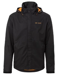 VAUDE Herren Outdoorjacke Escape Light Jacket Schwarz/Orange/Dunkelgrau/Grau