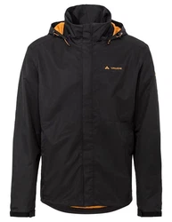 VAUDE Herren Outdoorjacke Escape Light Jacket Schwarz/Orange/Dunkelgrau/Grau