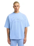 CARLO COLUCCI T-Shirt Donevski Hellblau/Blau
