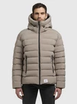 khujo Steppjacke THENO Beige/Braun/Grau/Khaki