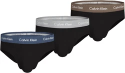 Calvin Klein Underwear Slip Hipster Line Extension (3-St) saphir/graumeliert/mauve/schwarz