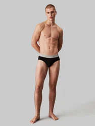Calvin Klein Underwear Slip Hipster Line Extension (3-St) saphir/graumeliert/mauve/schwarz