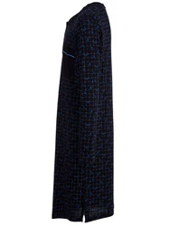 Henry Terre Nachthemd Argyle Style Dunkelblau/Blau/Lila