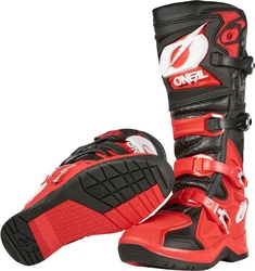ONEAL RMX Pro Motocross Stiefel Rot/Dunkelrot