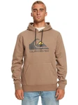 Quiksilver Hoodie Big Logo Braun/Khaki/Beige