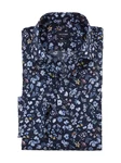 OLYMP Businesshemd Luxor modern fit Dunkelblau/Blau