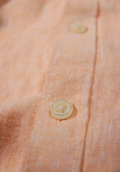 LINDBERGH Leinenhemd Orange/Weiß/Beige/Rosa
