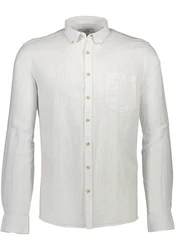 LINDBERGH Leinenhemd Weiß/Creme