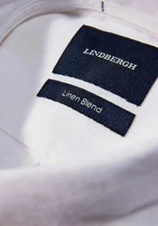 LINDBERGH Leinenhemd Weiß/Creme