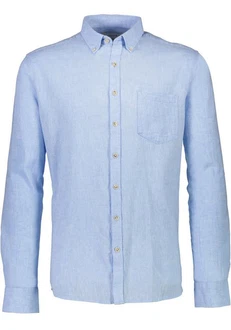 LINDBERGH Leinenhemd Hellblau/Blau LINDBERGH Leinenhemd Hellblau/Blau