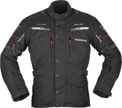 Modeka Motorradjacke Winslow Rot/Schwarz/Grau/Dunkelgrau/Weiß